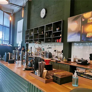 Maggio Brunch Club, a 2 in 1 cafe, is both a cafe and a show-room furniture in Udomsuk area