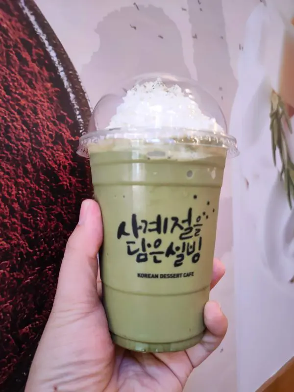 Frappe Green Tea Latte