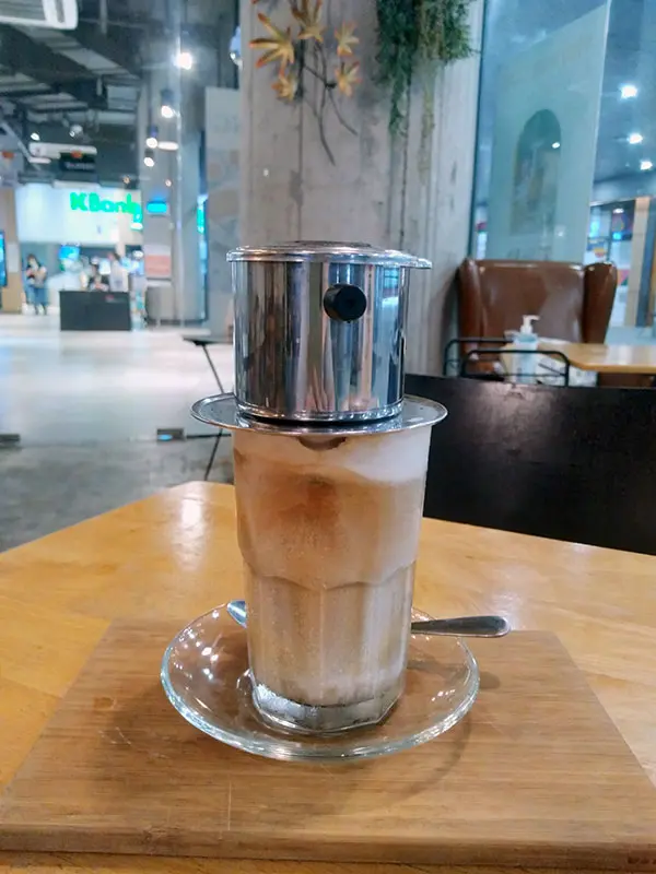 Coconut coffee cold drip