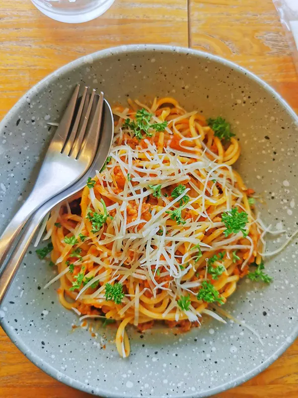 Spaghetti Bolognese Pork